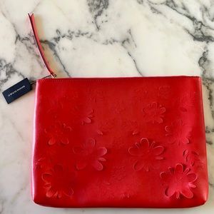 NWT - Banana Republic Clutch with flower cutouts